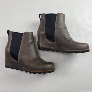 Sorel Brown Ankle Boots